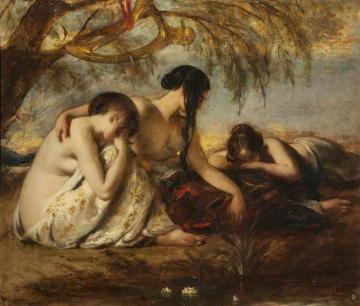 By The Waters Of Babylon We Sat Down And Wept Artwork by William Etty