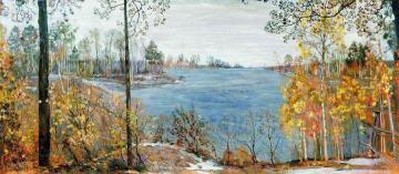 Late Autumn Artwork by Isaak Brodsky