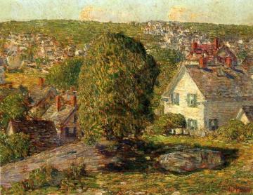 Outskirts of East Gloucester Artwork by Frederick Childe Hassam