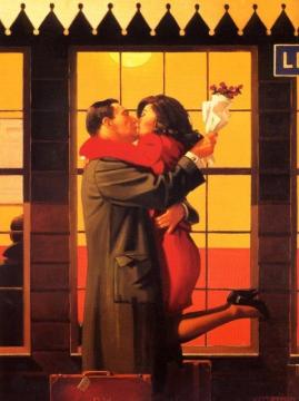 Back Where You Belong Artwork by Jack Vettriano