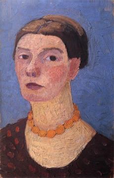 Self-Portrait Artwork by Paula Modersohn-Becker