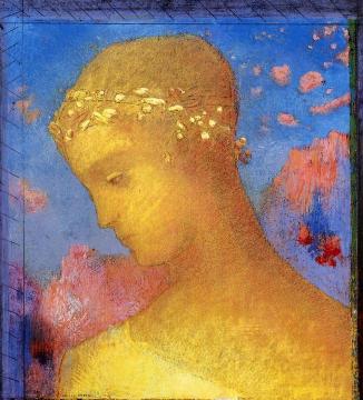 Beatrice Artwork by Odilon Redon