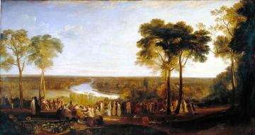 Richmond Hill, on the Prince Regent's Birthday Artwork by Joseph Mallord William Turner