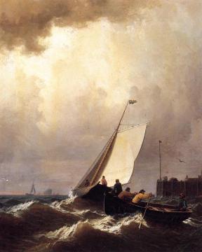 Rough Seas Artwork by William Bradford