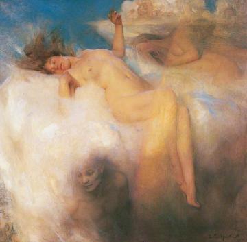 The Cloud Artwork by Arthur Hacker