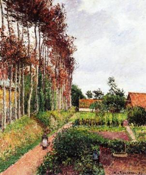 The Field by the Ango Inn, Varengeville Artwork by Camille Pissarro