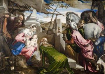 The Adoration Of The Magi Artwork by Jacopo Bassano