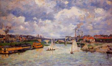 The Seine at Charenton Artwork by Armand Guillaumin