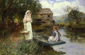 Afternoon Picnic Artwork by Henry John Yeend King