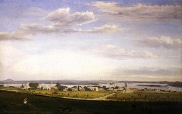 Castine from Fort George Artwork by Fitz Hugh Lane