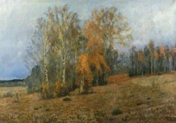 October Artwork by Isaac Ilich Levitan