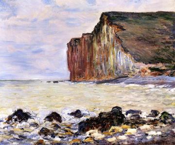Cliffs of Les Petites-Dalles Artwork by Claude Oscar Monet