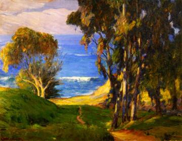 Emerald Cove, Laguna Beach Artwork by Jean Mannheim