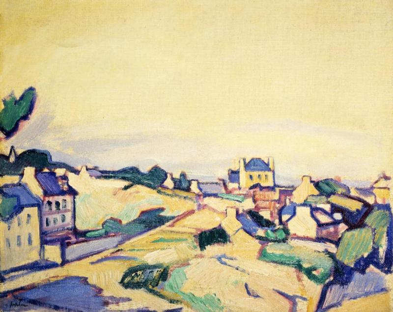 Ile De Bréhat Artwork by Samuel John Peploe