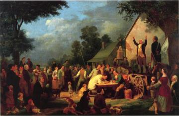 Recruiting For The Continental Army Artwork by William Tylee Ranney