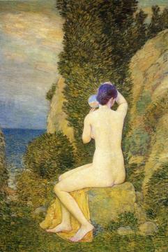 Aphrodite, Appledore Artwork by Frederick Childe Hassam