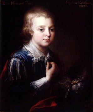 Edmund Bastard As A Boy Artwork by Angelica Kauffmann