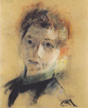 Self-Portrait Artwork by Paula Modersohn-Becker