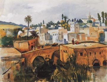 Fes. Morocco Artwork by Zinaida Serebriakova