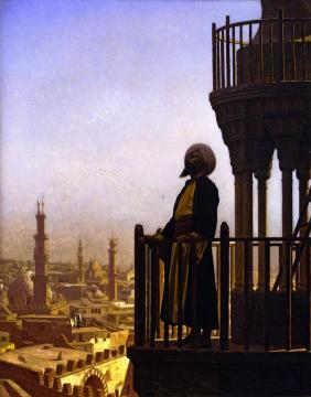 The Muezzin Artwork by Jean Leon Gerome