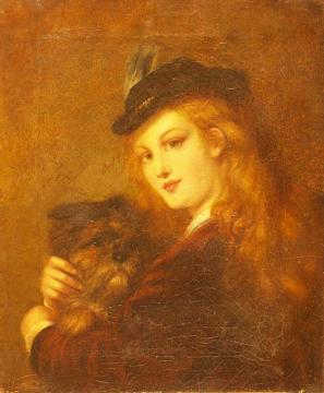 Fräulein M Artwork by Conrad Kiesel