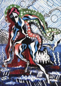 The Bather Artwork by Francis Picabia