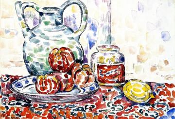 Still LIfe with Jug Artwork by Paul Signac
