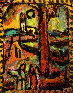 Biblical Landscape Artwork by Georges Rouault