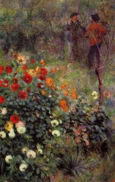 The Garden In The Rue Cortot At Montmartre Artwork by Pierre Auguste Renoir