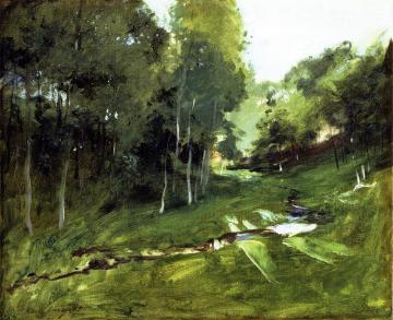 Wooded Landscape Artwork by John Singer Sargent