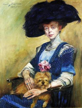 Portrait of Frau Luther Artwork by Lovis Corinth