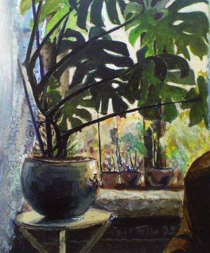 A Window Artwork by Emil Filla