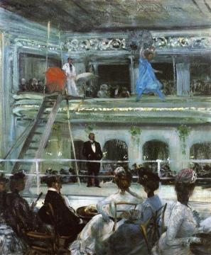 Hammerstein's Roof Garden Artwork by William James Glackens