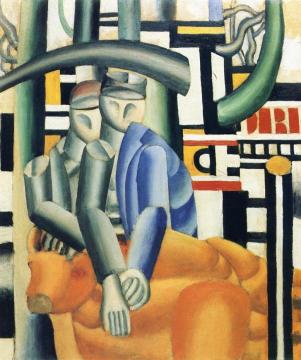 The Butcher Shop Artwork by Fernand Léger