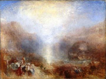 Mercury Sent To Admonish Aeneas Artwork by Joseph Mallord William Turner