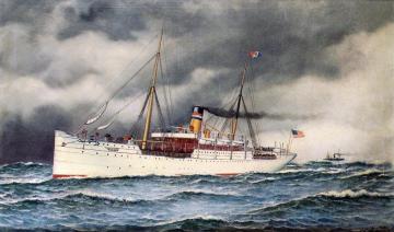 U.S. Army Transport Warren Artwork by Antonio Jacobsen