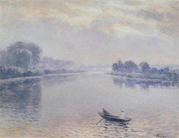 In the boat at St Pierre Artwork by Henri Lebasque