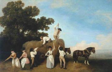 Haymakers Artwork by George Stubbs