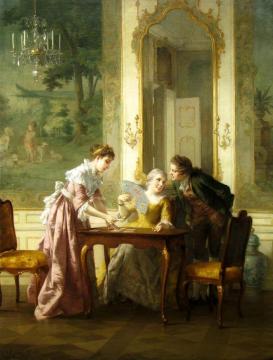 The card game Artwork by Otto Erdmann