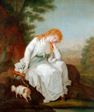 Maria of Moulines Artwork by Angelica Kauffmann
