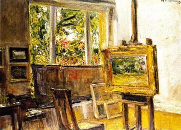 The Atelier In Wansee Artwork by Max Liebermann