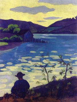Fisherman by the Laïta Artwork by Paul Serusier