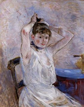 The Bath Artwork by Berthe Morisot