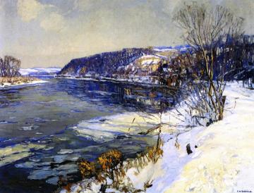 The Upper Delaware Artwork by Edward Willis Redfield