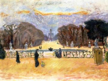 The Tuileries Garden Artwork by Pierre Bonnard