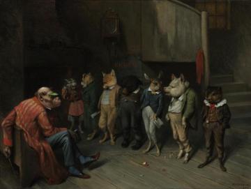 School Rules Artwork by William Holbrook Beard