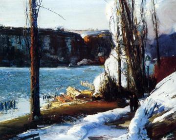The Palisades Artwork by George Wesley Bellows
