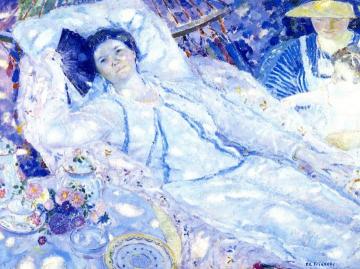 The Hammock Artwork by Frederick Carl Frieseke