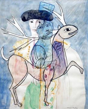 Pink Beast Artwork by Francis Picabia