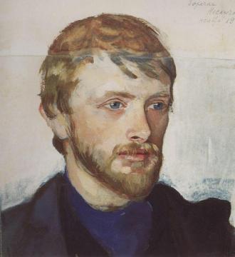 Portrait of Boris Serebriakov Artwork by Zinaida Serebriakova